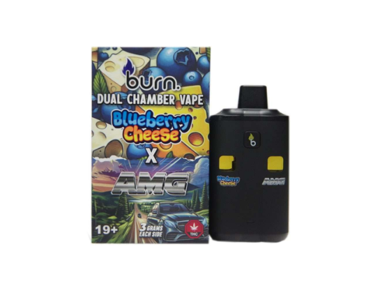 Burn Dual Vape (6g) - Blueberry Cheese + AMG Burn Dual Vape (6g) - Blueberry Cheese + AMG
