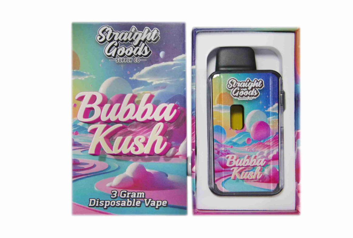 Straight Goods Vape (3g) - Bubba Kush (Indica) Straight Goods Vape (3g) - Bubba Kush (Indica)