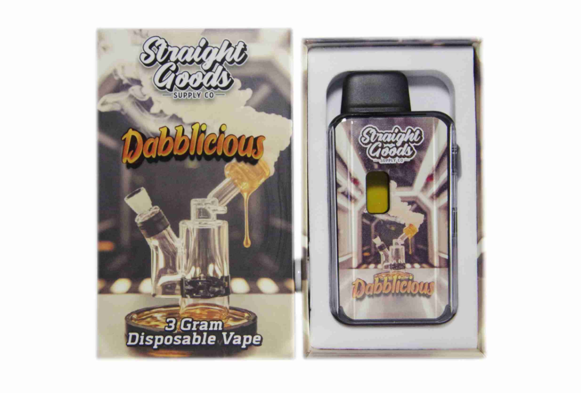 Straight Goods Vape (3g) - Dabbalicious (Indica) Straight Goods Vape (3g) - Dabbalicious (Indica)